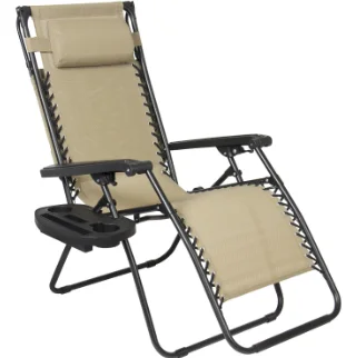 Exquisite Design OEM Customized Folding reclining Beach Chair With Cupholder