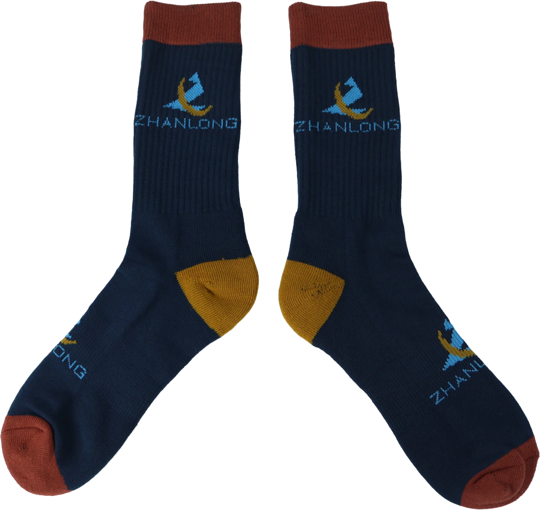 customized logo winter long socks promotional high quality 100%cotton long socks