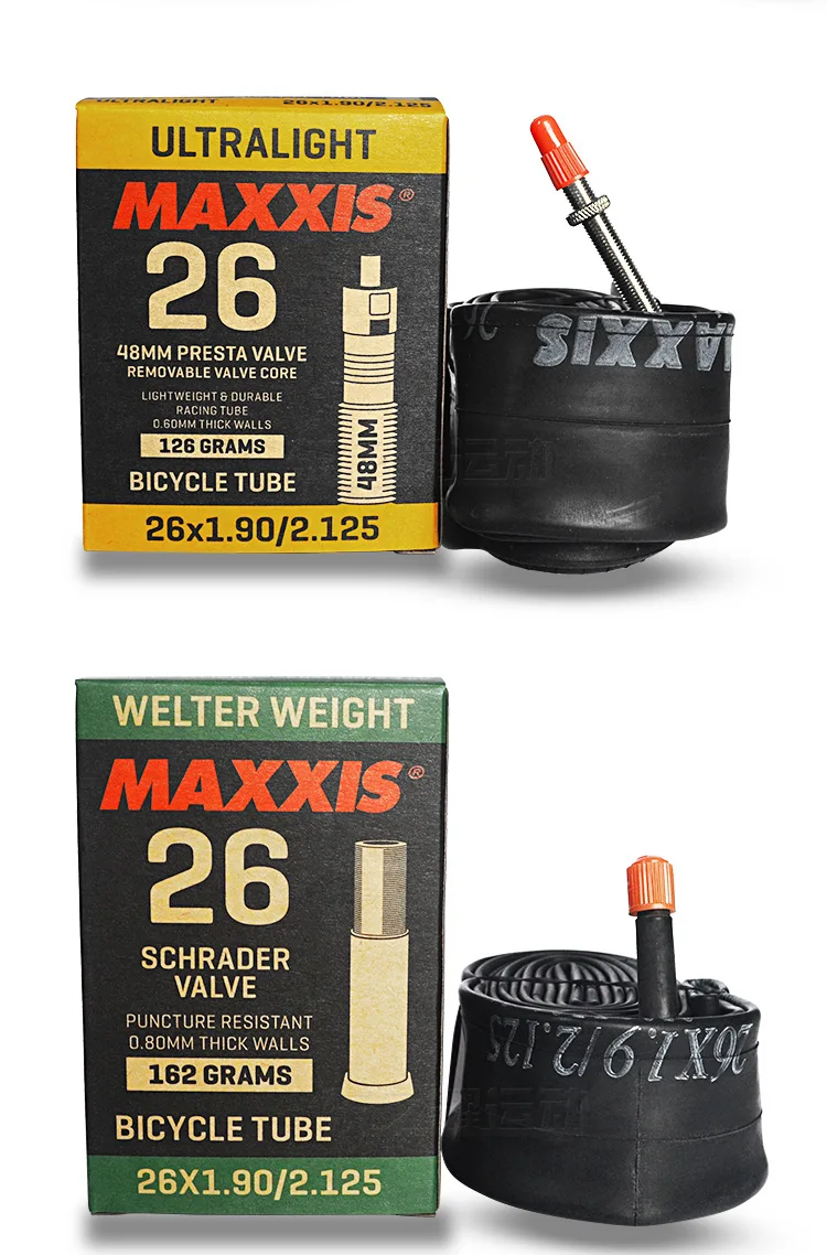  Высококачественная и прочная велосипедная внутренняя труба MAXXIS 26 27 5 29 дюймов горный шоссейный велосипед