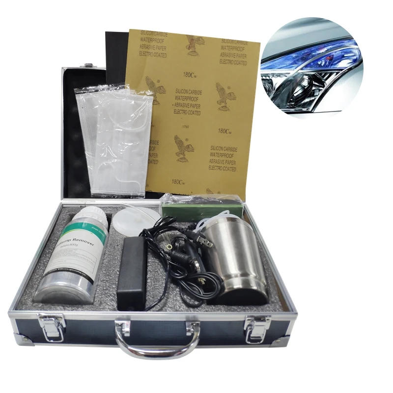 
Car Repair Tool Set for Headlight Renovation Headlight Cleaner Restoration Spray Headlight Restoration Kit Car 