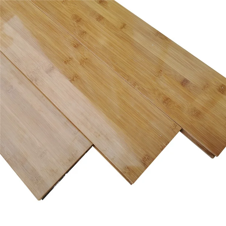 
15mm-17mm Carbonized waterproof and high gloss horizontal solid bamboo floor 