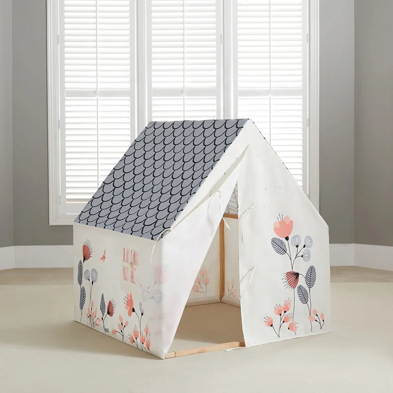 Asweets Custom toy Tent Indoor Kids PlayhousePlay Tent with Windows white  Large houseKids Room Furniture