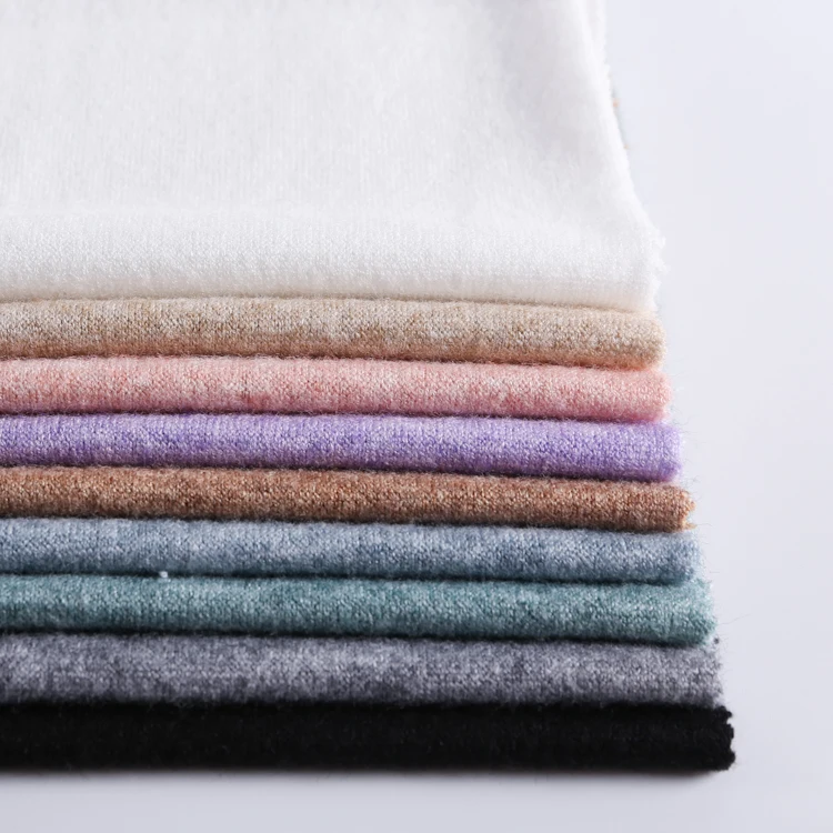 Дамская вязаная модная мягкая кашемировая ткань на заказ для осенне-зимнего свитера