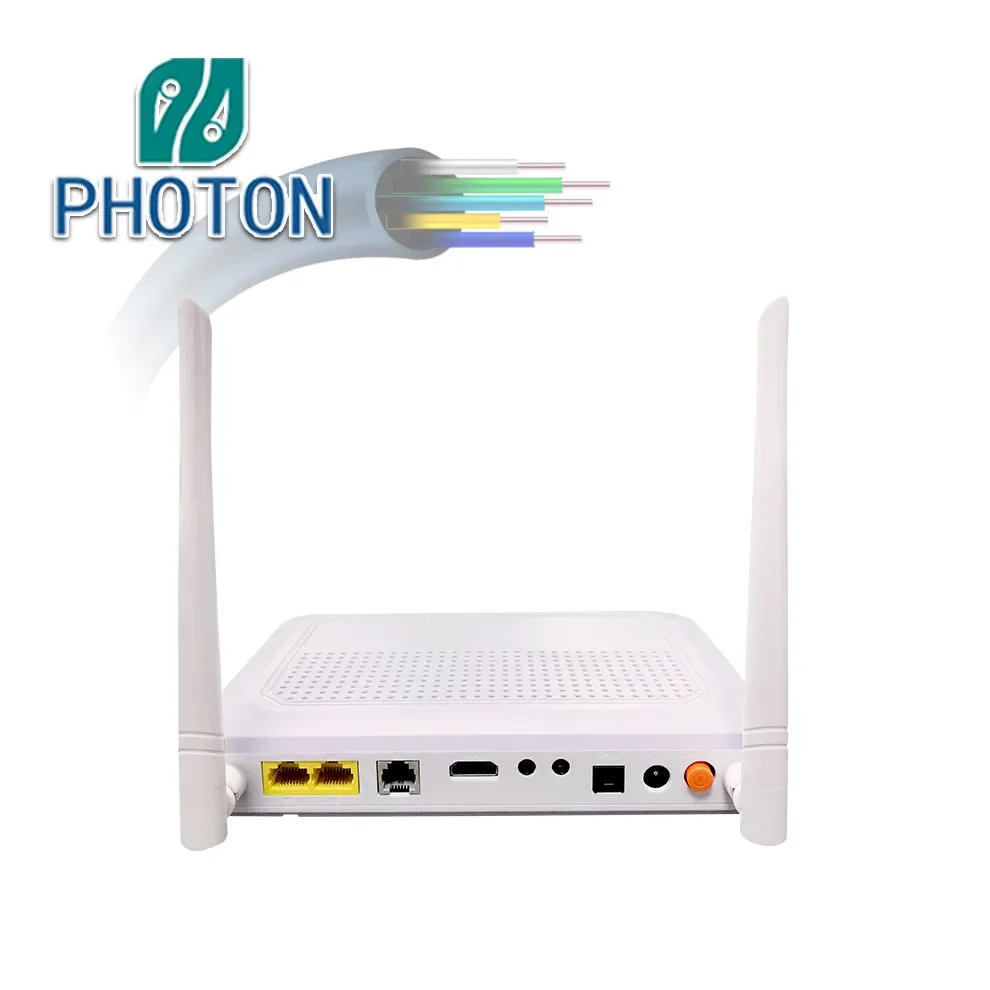 FTTH 2 lan ports OTT IPTV wifi xpon onu support USB/POTS/iptv function XPON ONU