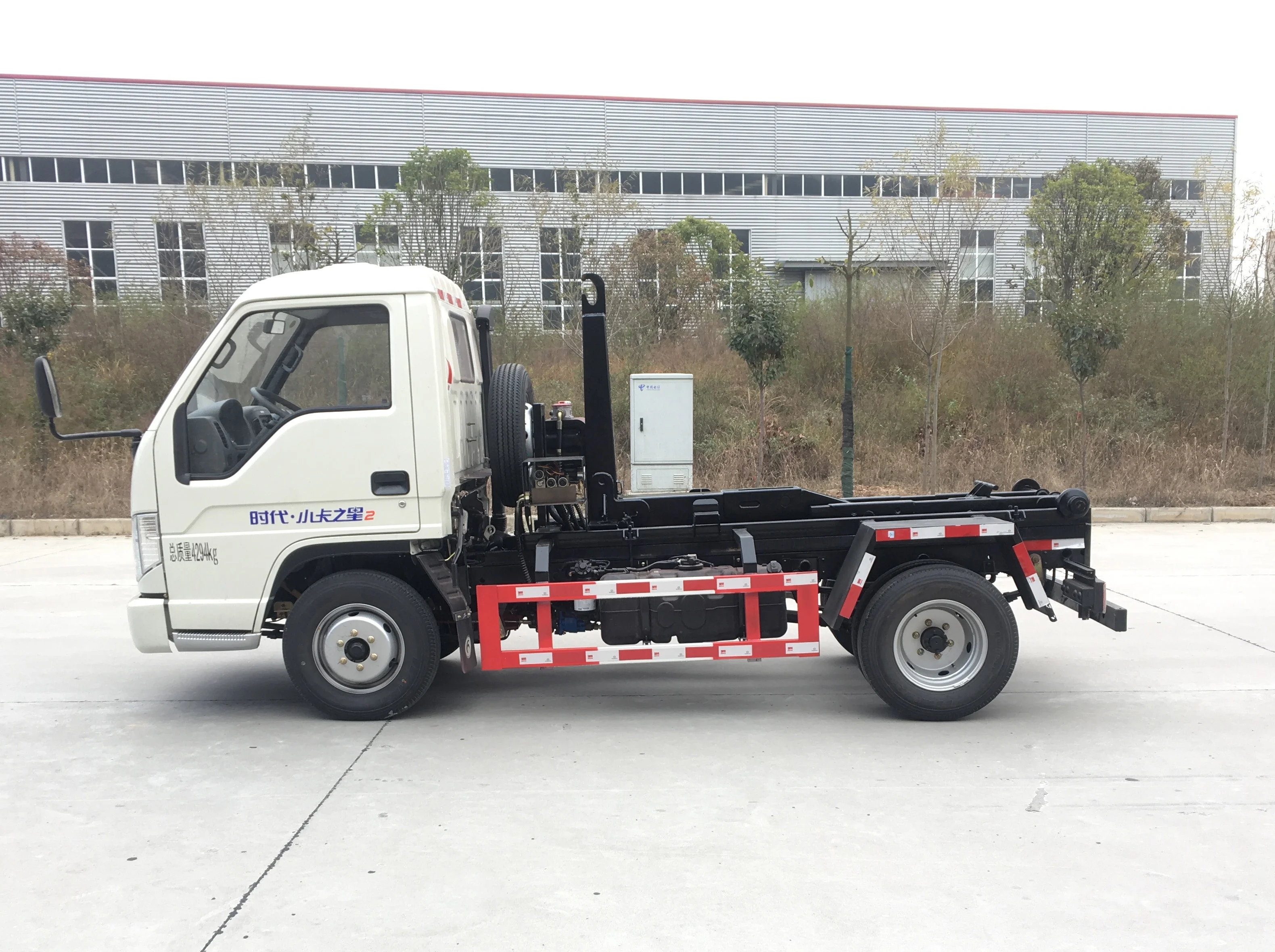 Новый малогабаритный уплотнитель для мусора Euro4 4x2 6 дюймов с крючком задней загрузки на