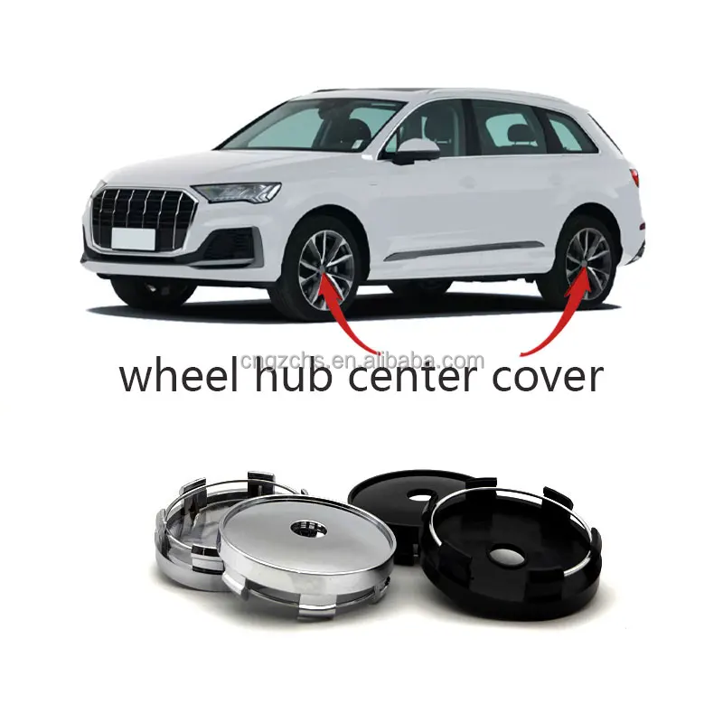 4pcs 60 61 68 69 77mm Car Wheel Hub Center Cap Hub Center Cover Wheel Cap Logo For Audi A3457 A4L A6L Q3 5 7 Q5L RS8 Accessories