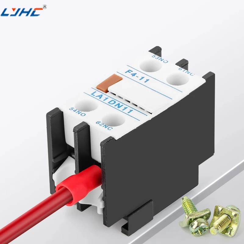 CJX2 series 1 on 1 off AC contactor auxiliary contact block auxiliary contact