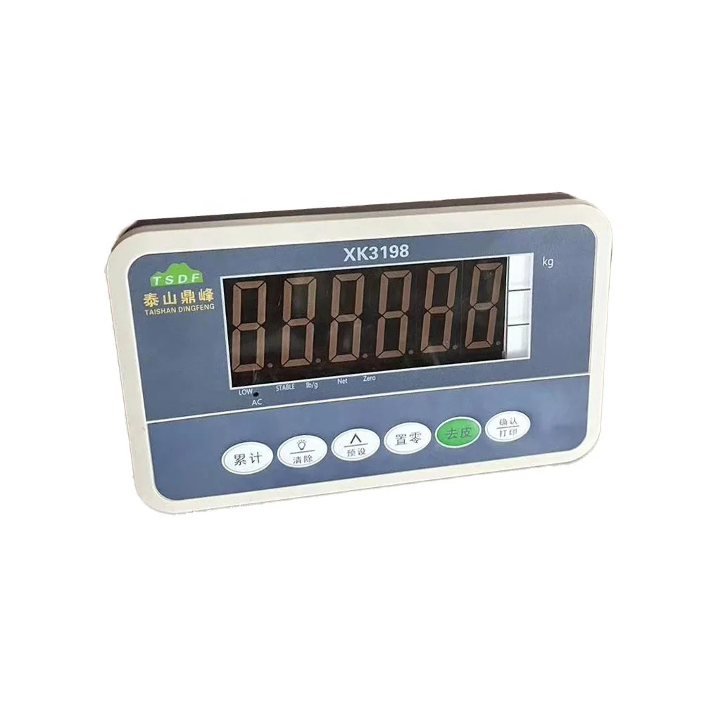 XK-3198 led indicator lights display meter configure a variety of scales
