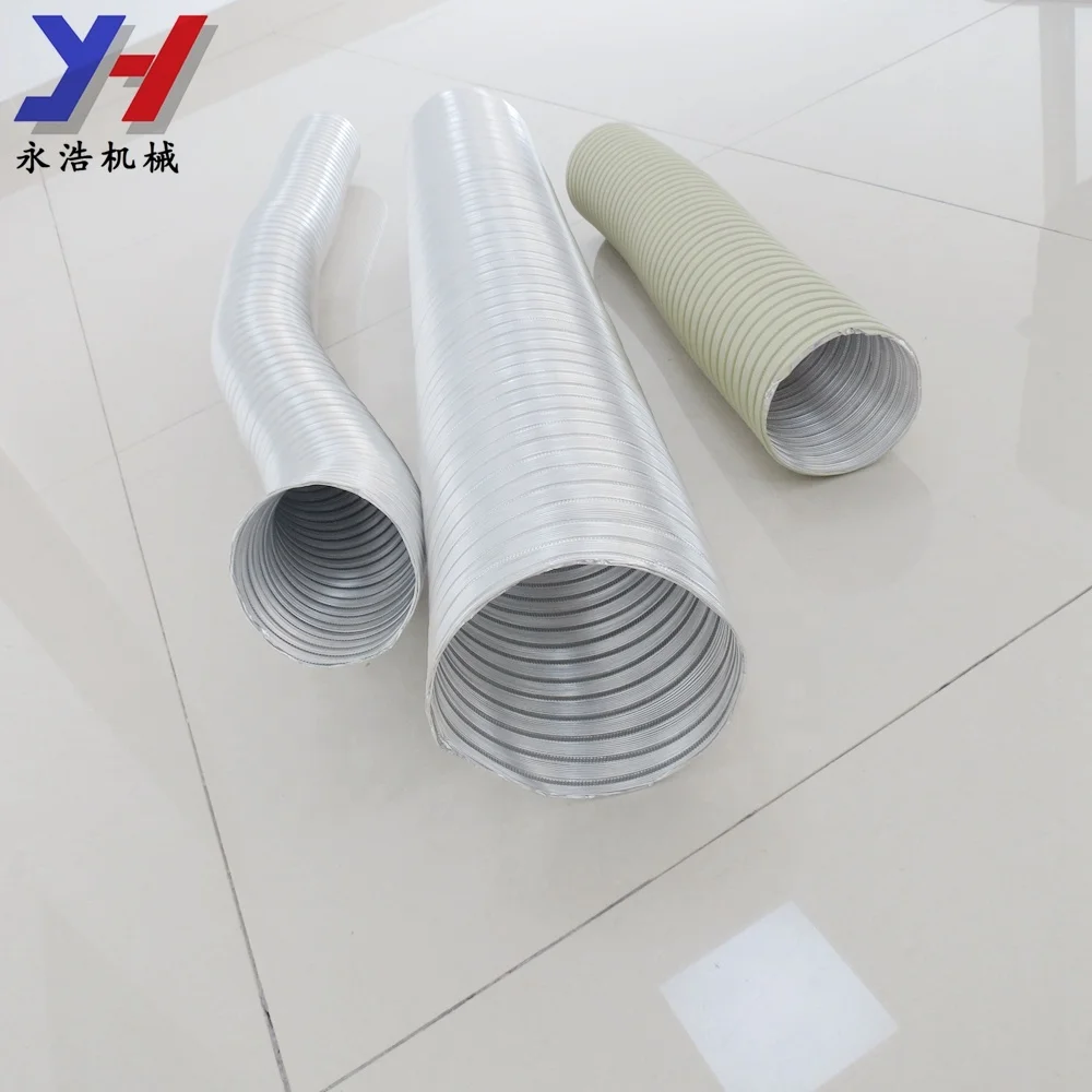 Factory custom made air conditioner flexible aluminum duct pipe