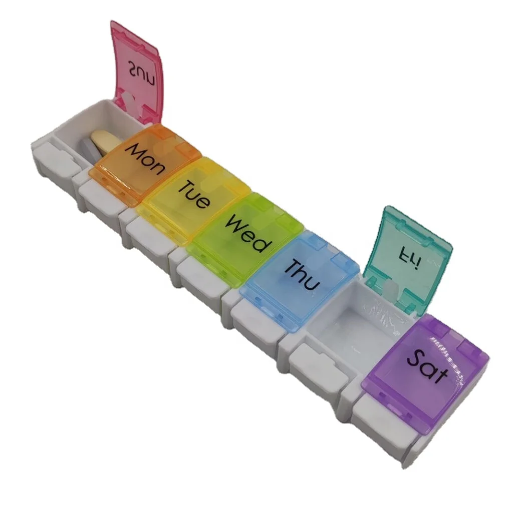 Пластиковый контейнер для таблеток, 7 дней
