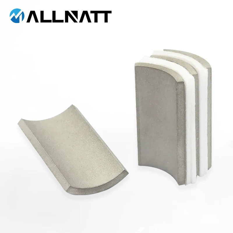 Factory Wholesale Cheap Sintered Smco Magnet N52 Arc Segment High Temperature Resistance 600C Smco Magnet for Motor Field