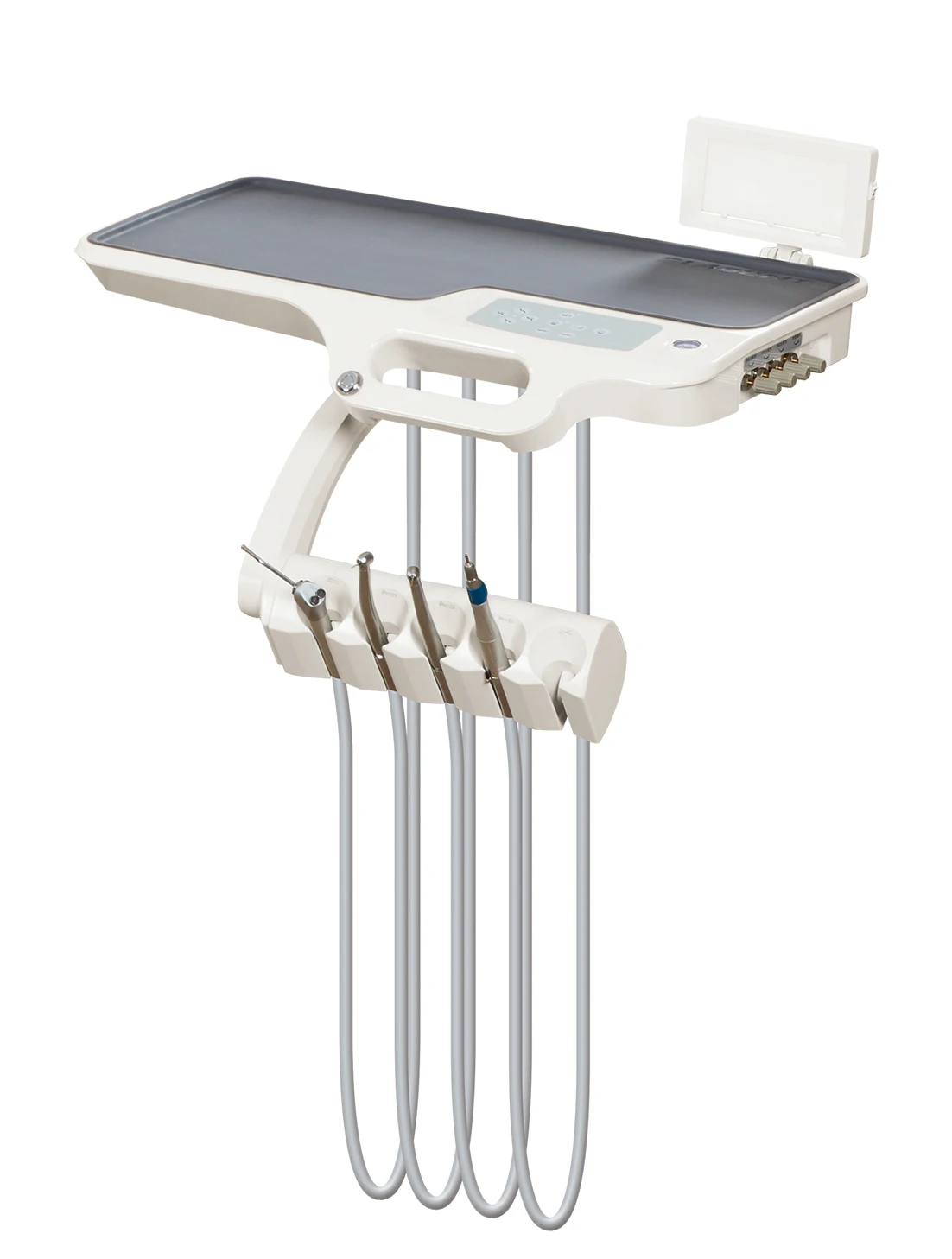 China Dental chair Anya Medical new design good quality AY-A6000 Dental Unit with two water bottles