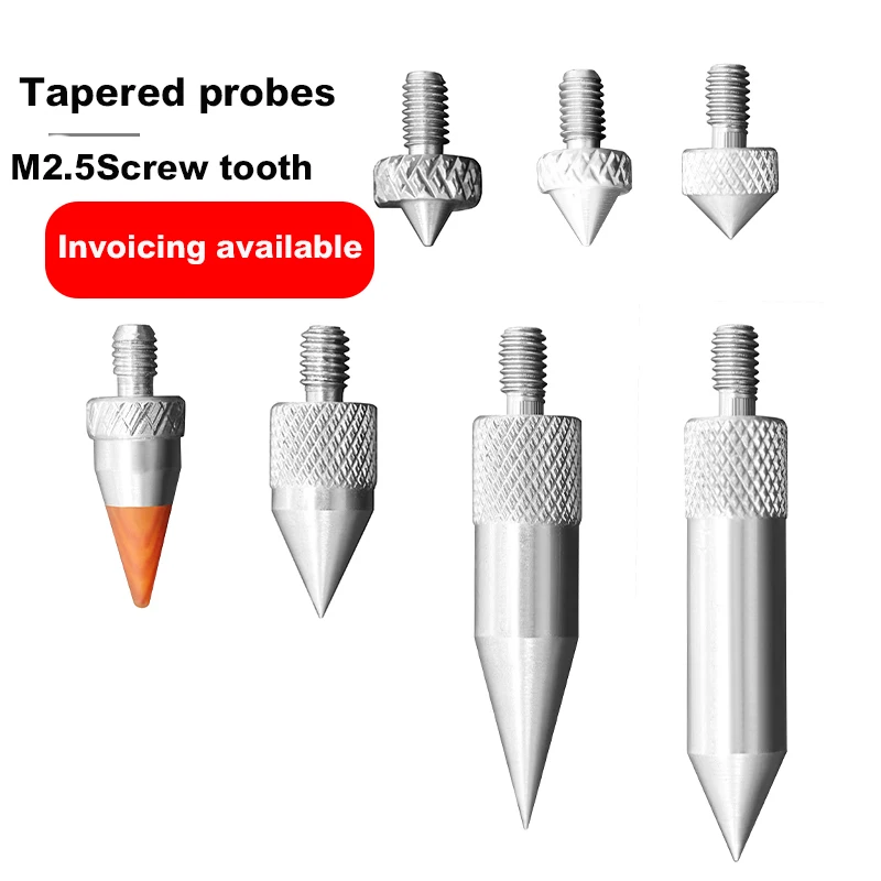 Non standard custom depth gauge altimeter dial gauge M2.5 30degrees 60 degrees 90 degrees Conical probe