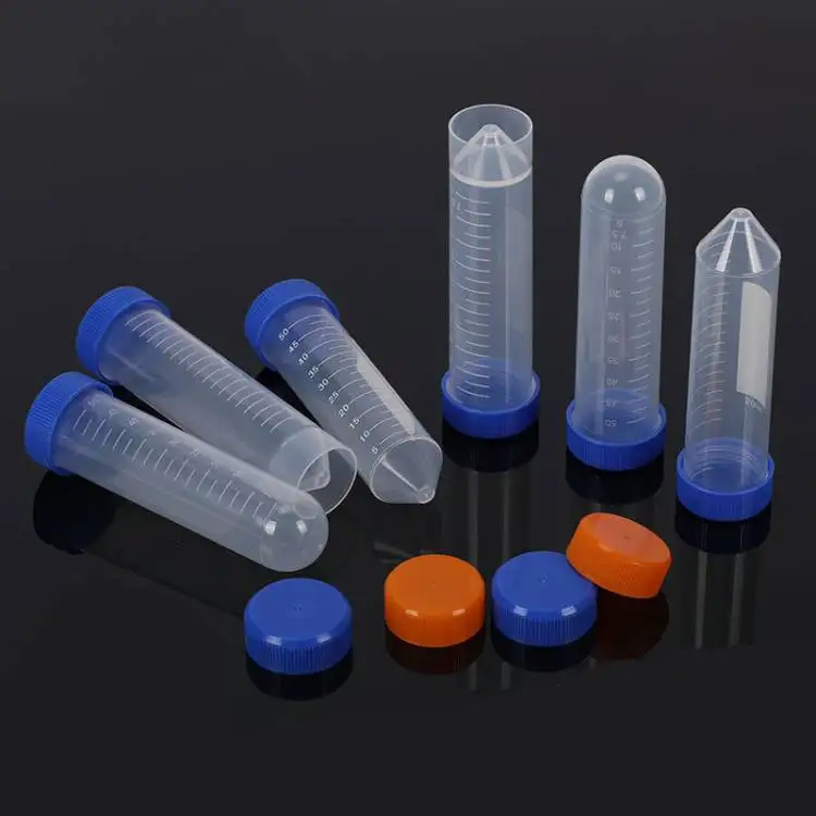 Wholesale High Quality Self-standing Type Round Bottom Tubes Conical Centrifuge Tube 50ml
