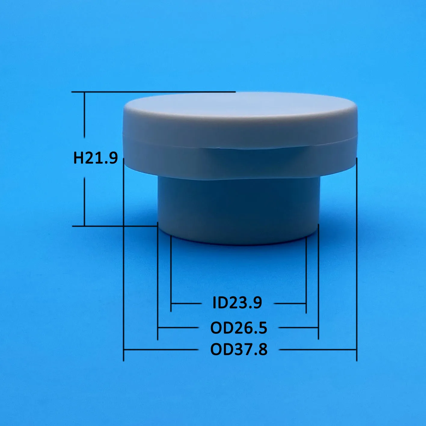 Factory Price Wholesale 24 MM Shower Gel Shampoo Plastic Bottle Caps Premium Matte Skin Feel Cap PP Scrub Flip Top Caps