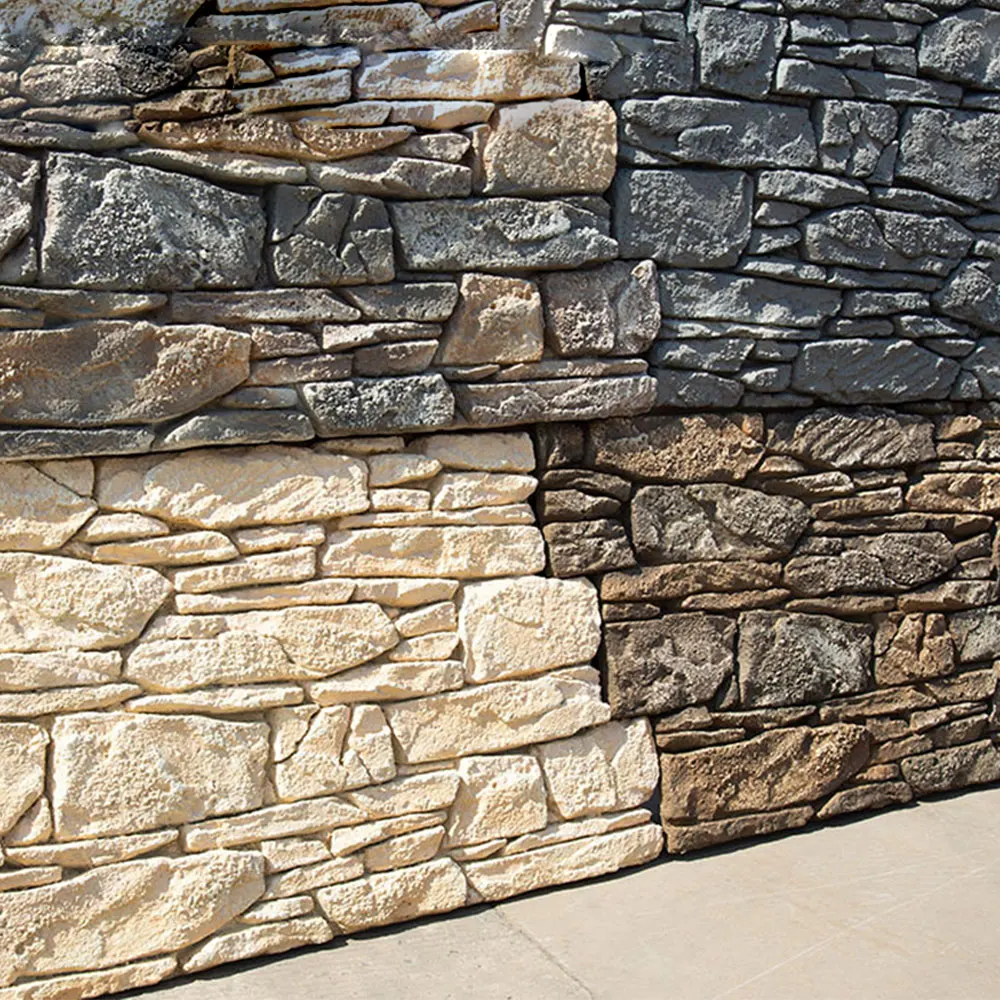 High Quality Manufacturers Sell Polyurethane Artificial Stone Wall Cladding Decorative Materials Pu Stone