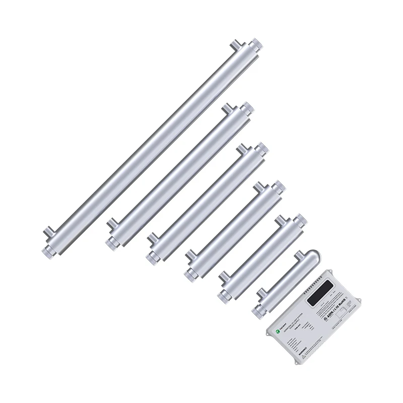 TACWAY 6GPM 110V 21W UV Tube Ultraviolet Water Purifier Sterilizer Filter for Kitchen Water Purification