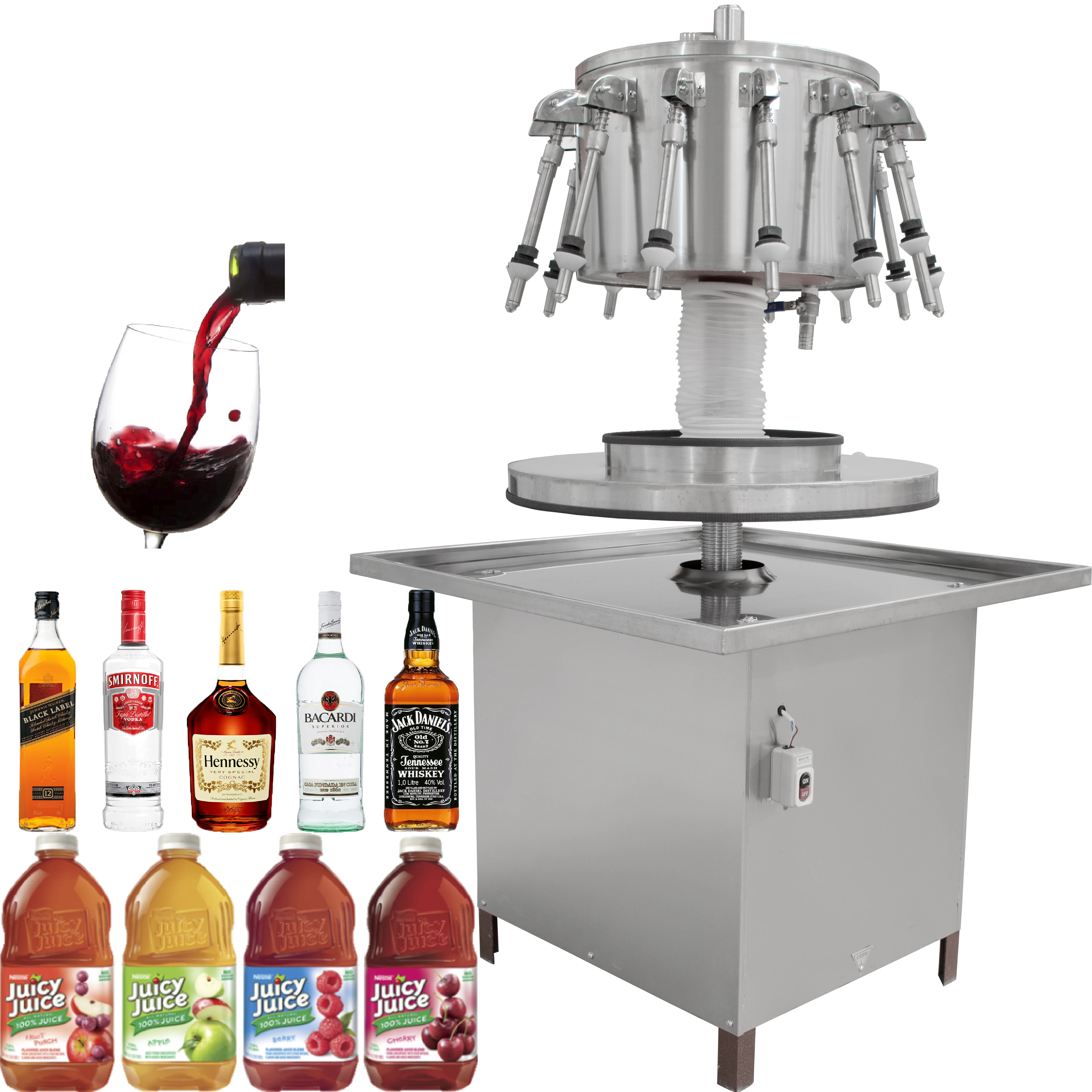 New Arrival red wine vinegar liquor filling machine for sale