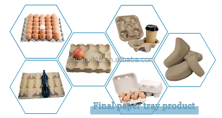 Turkey / Nanya automatic paper egg tray packaging machine factory price