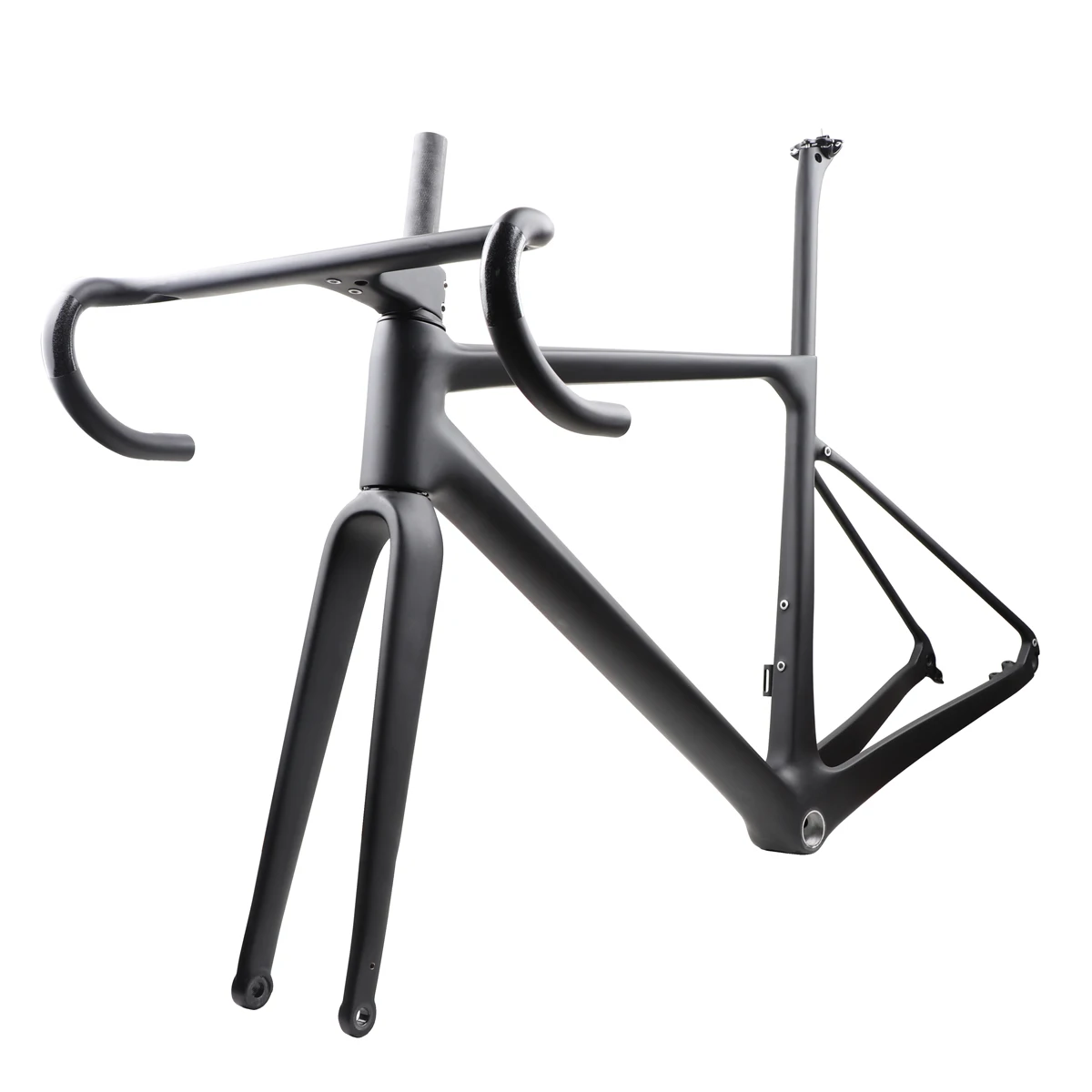 Super Light 700c Gravel Bike Frame Full Carbon Bicycle Frame Disc Brake 54cm