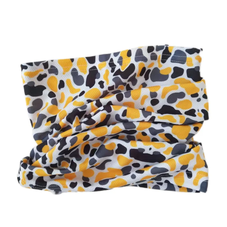 customized bird eye scarves multi-function round neck bouncy scarf circle loop scarves