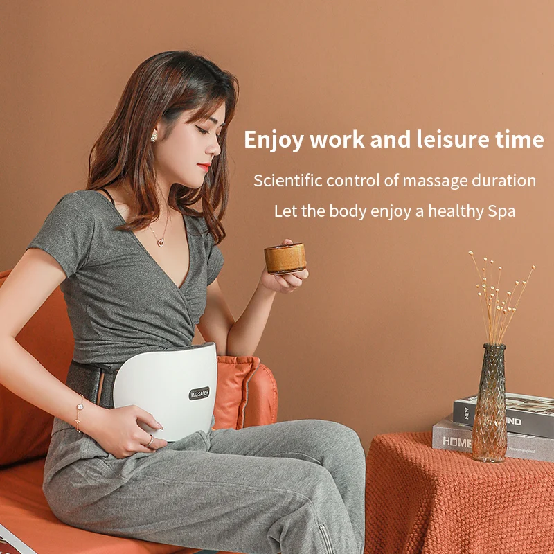 New Bian stone Abdominal massage machine abdomen kneading abdominal massager portable promotes intestinal peristalsis