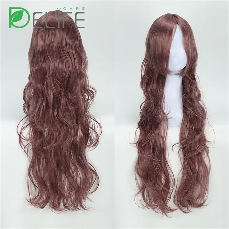 Aisi Hair дешевые длинные прямые фронтальные кружевные коричневые смешанные блонд Омбре парики для черных женщин волоконные синтетические волосы