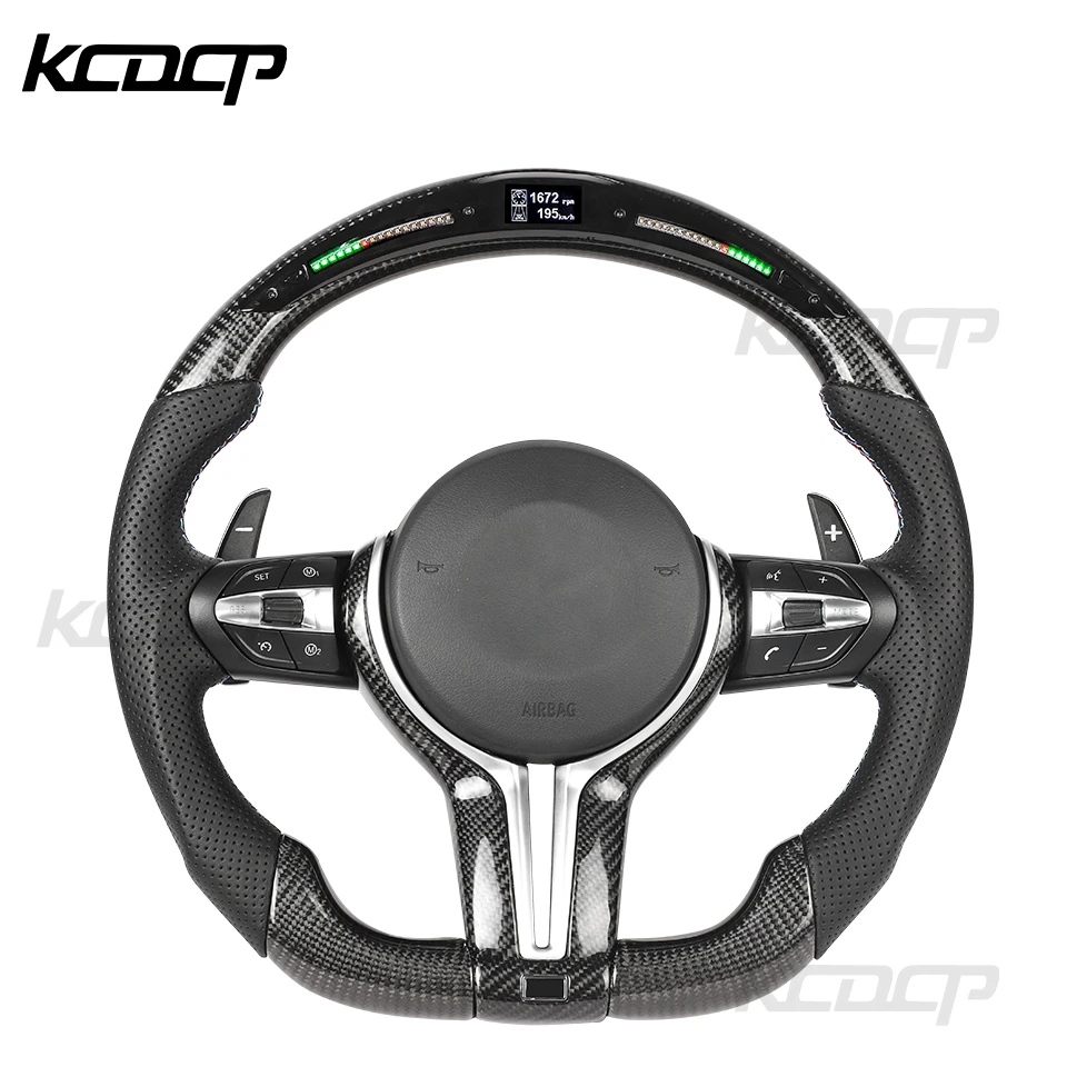 Полностью кожаный руль подходит для BMW F30 F31 F32 F34 F10 F18 F07 F20 F22 F23 F15 F16
