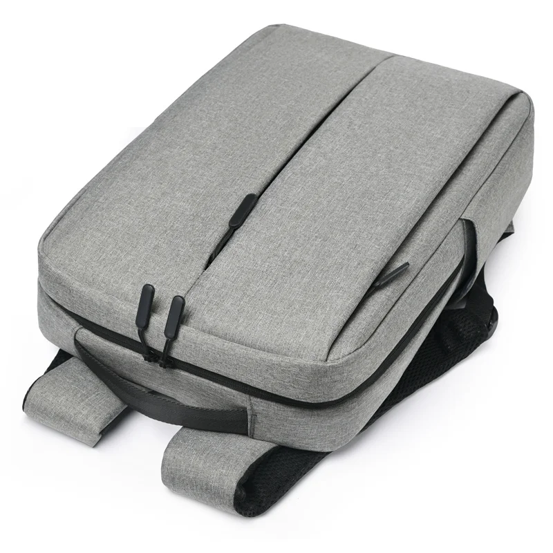 Factory supplied durable customized logo large capacity PU Hiking Laptop backpack