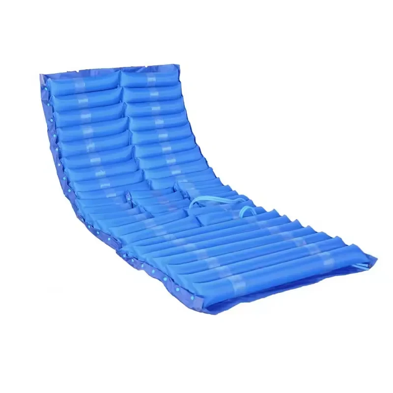 Inflatable medicated bubble anti-decubitus inflatable air mattress with pump for hospital bed