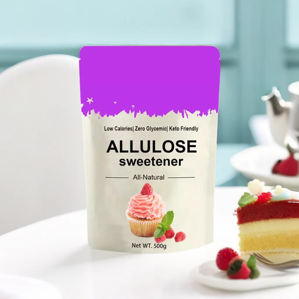 Wholesale High Purity Sweeteners 99% Zero Sugar Allulose And Monk Fruit Sweetener D-Allulose Syrup Powder Allulose Sweetener