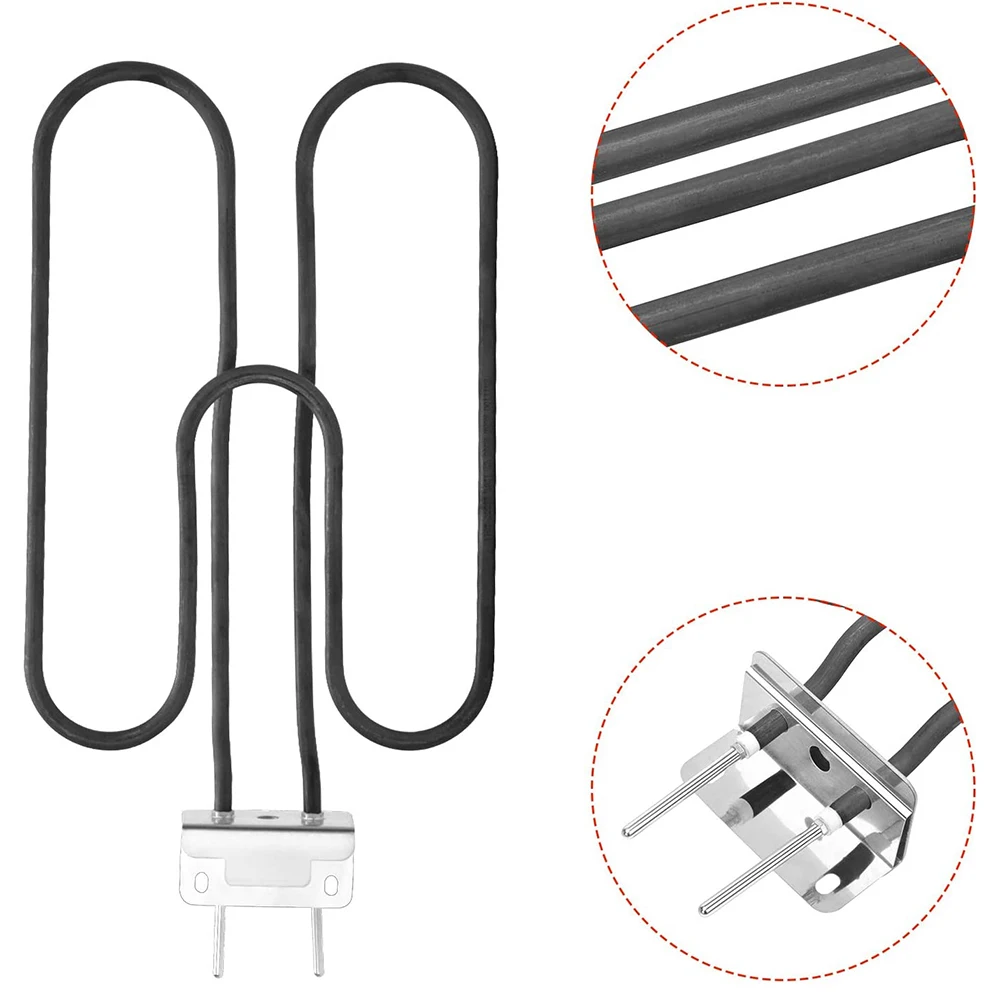 BBQ Grill Heating Element Replacement Part for Weber 80342, 80343, 65620, Q140, Q1400 Grills 2200W 66631/65621 Weber Parts