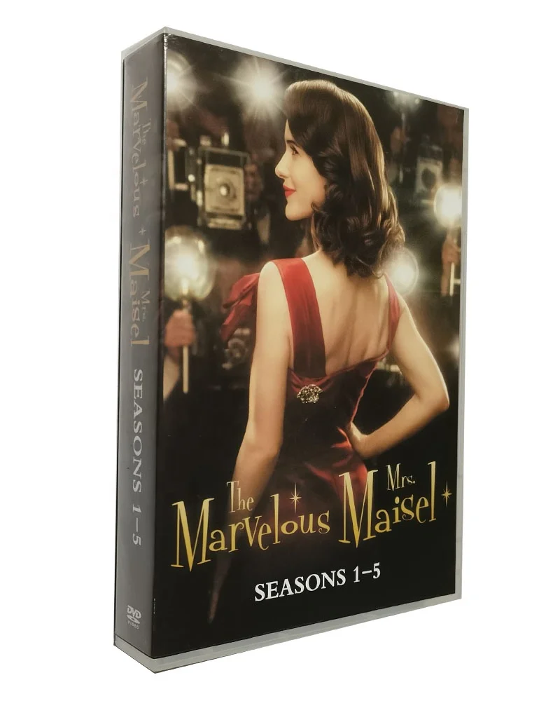 Набор фильмов серии dvd набор коллекция чудесных Mrs. Maisel сезон 1-5 комплект 15dvd в коробке