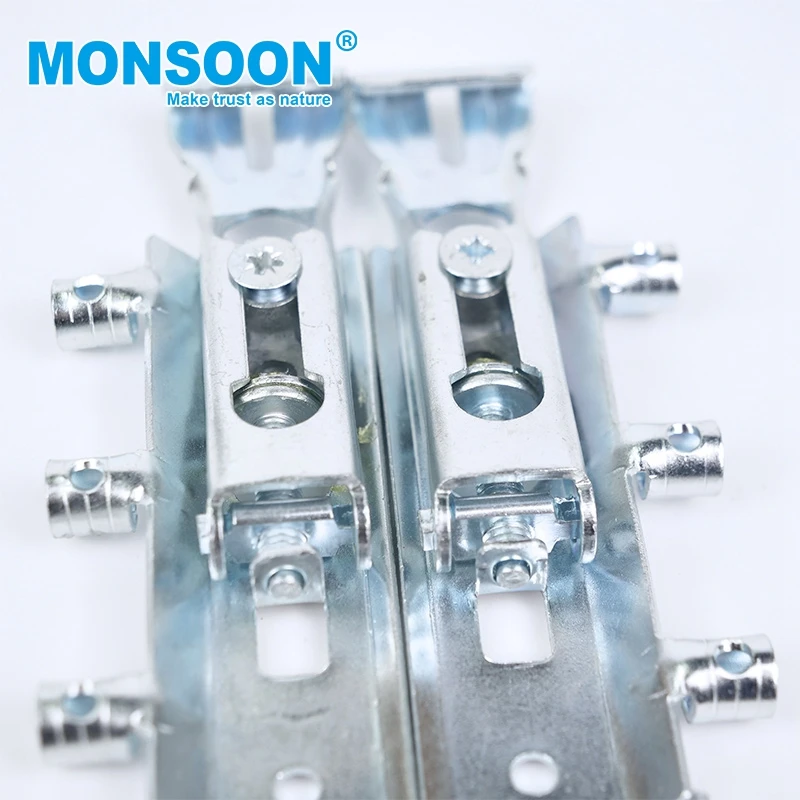 Concealed visible kitchen furniture cabinet wall hanging bracket  iron suspension Cabinet hanger for kitchen cabinet