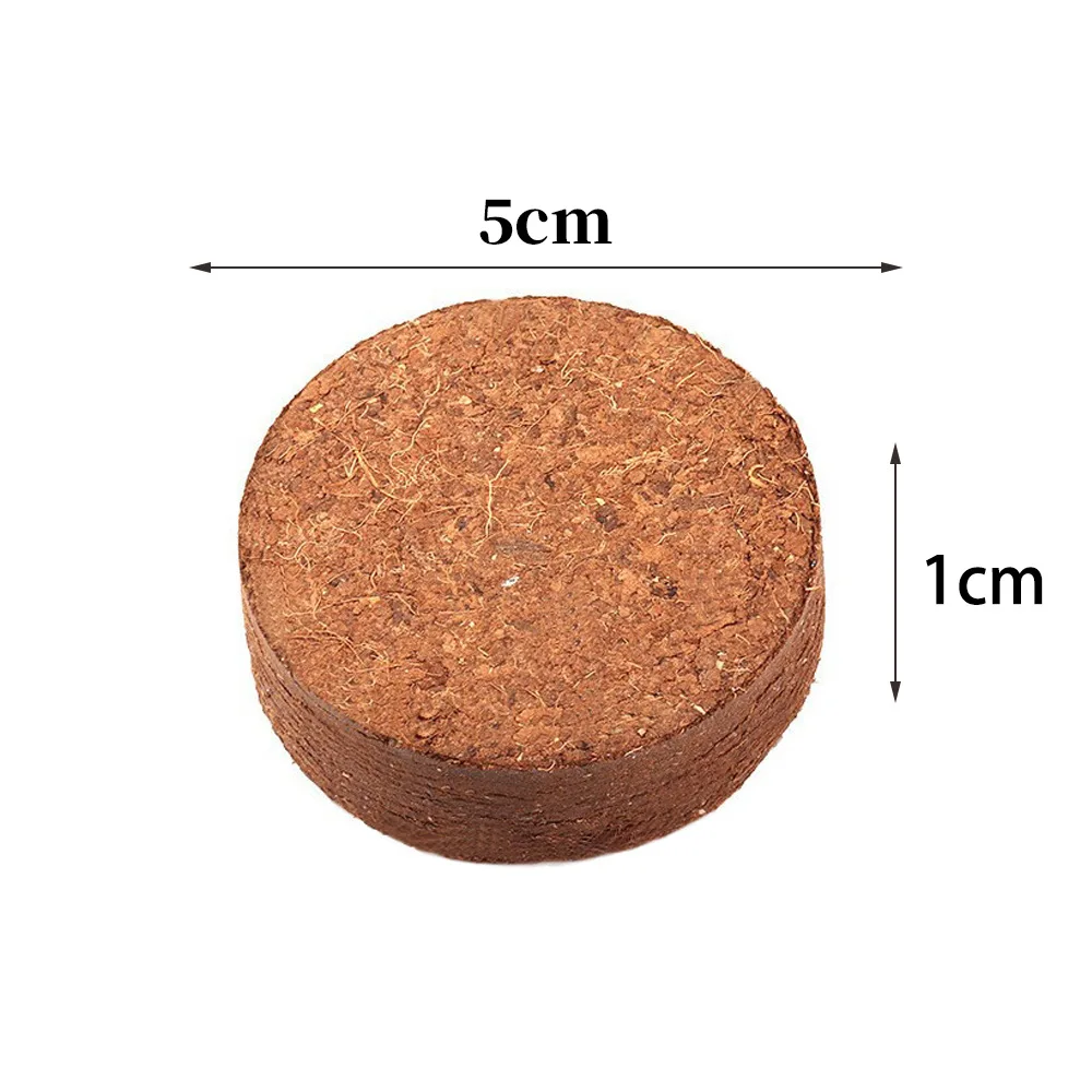 E3 5pcs New Product For Plants 2024 Garden Grow Seeding Coco Peat Tables Coco Peat India Coco Peat Soil