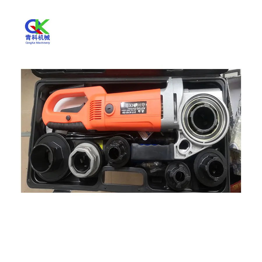 Clean thread and replace die head quickly Plumbing Tools Portable Electric Pipe Threading Machine