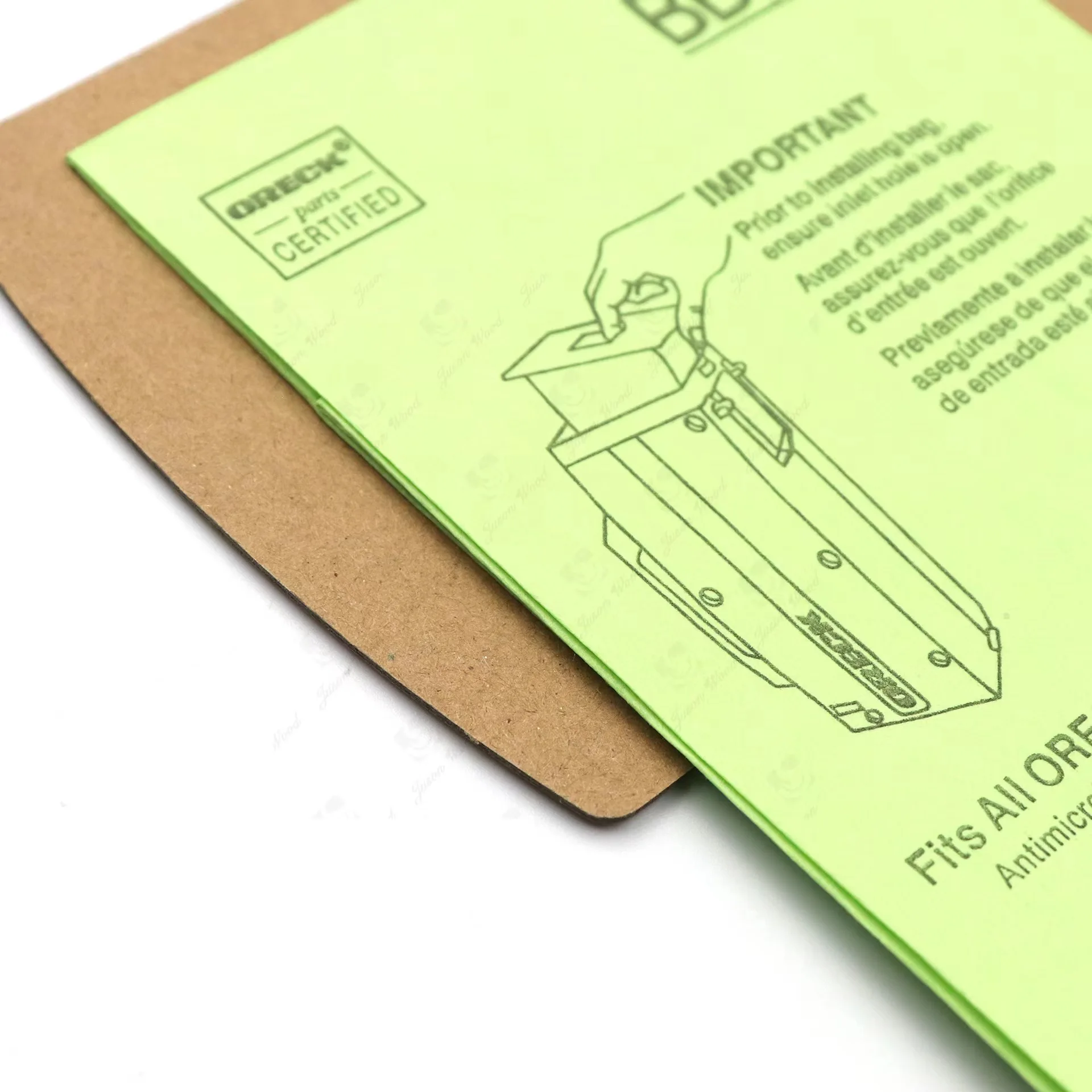 vacuum bags replacement for Oreck Pkbb12dw BB180 BB280 BB850 BB870 Vacuum Cleaner parts Dust Collection Paper Bags