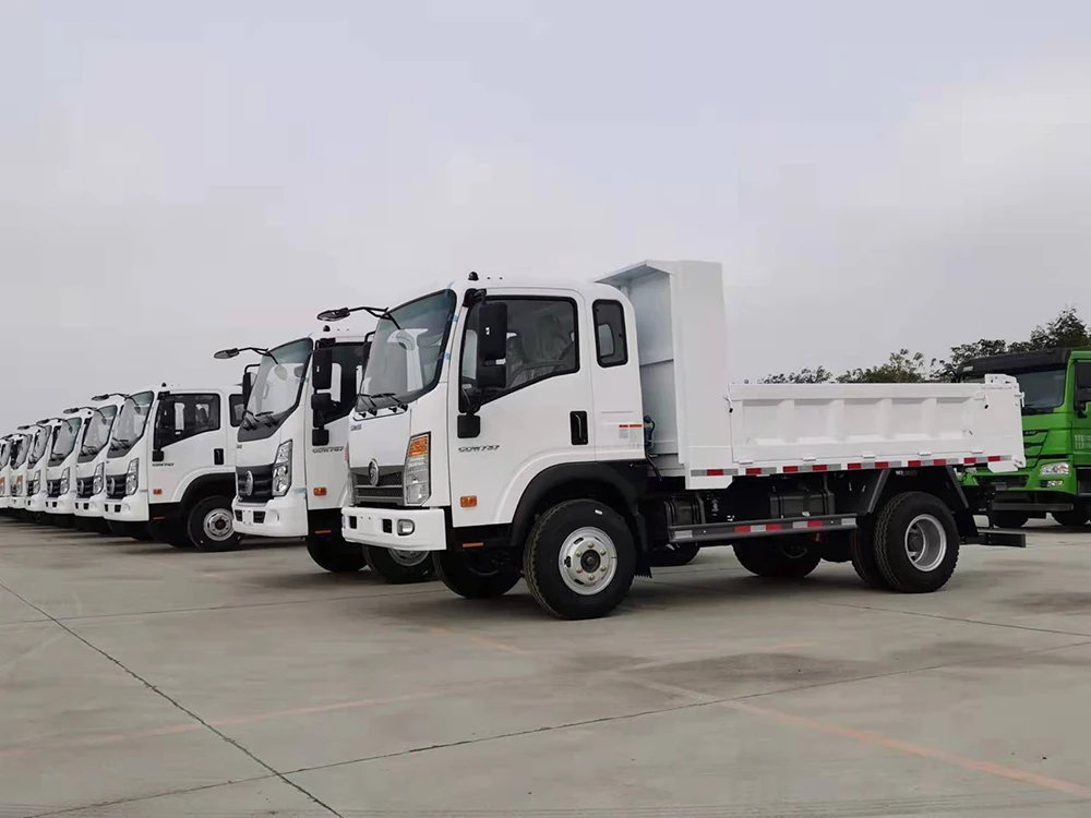 New Sinotruk 4x2 6 wheel 2 ton 5 ton Small Dump Truck