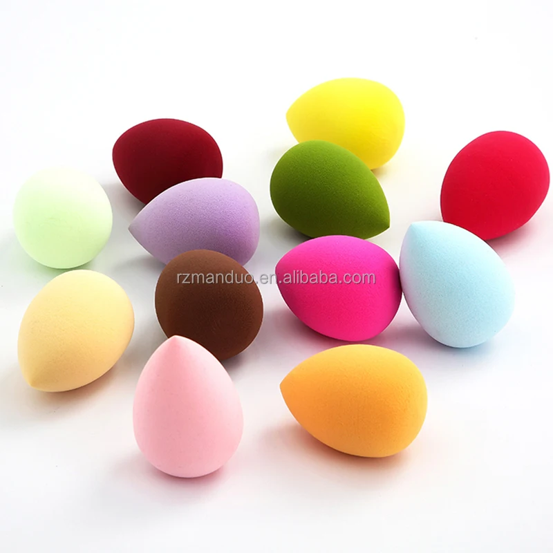 Super-Soft Foam Easily Blends Foundations Blender Latex Free Beauty Makeup Sponges Set