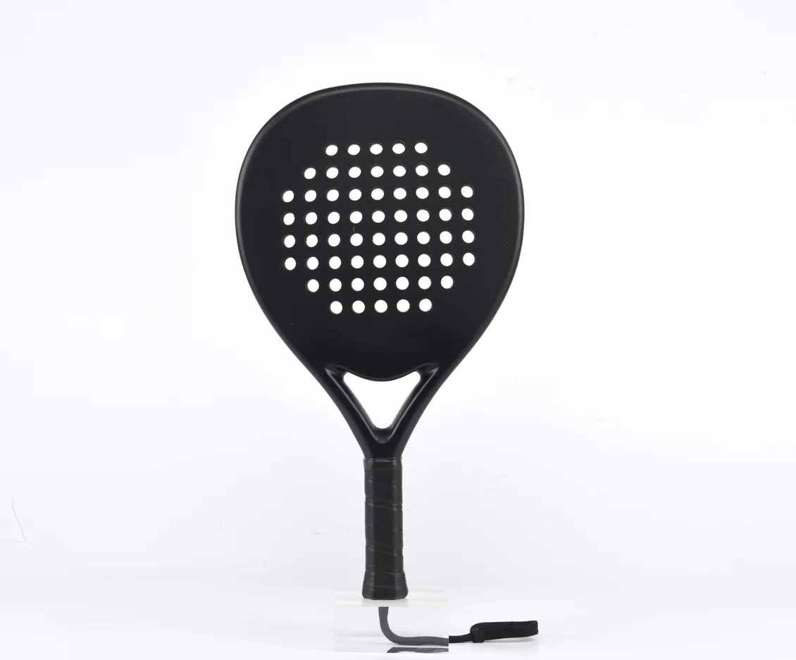 Best Quality diamond/teardrop/round shape 3K/12K/18K carbon padel  racket Custom Logo