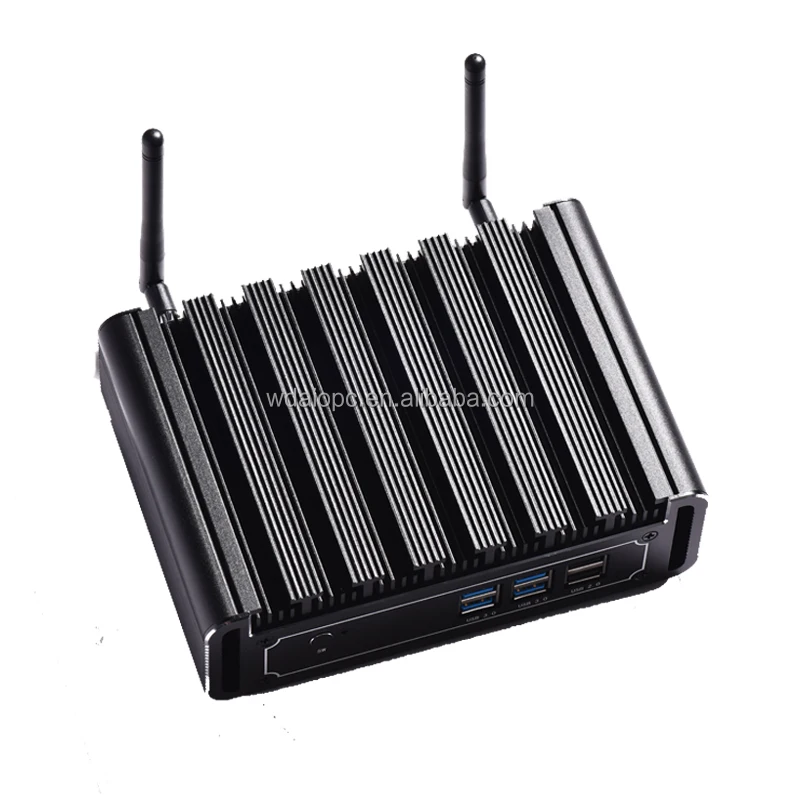 embedded pc I5-10210U CPU mini pc 12V Fanless linux Industrial mini computer