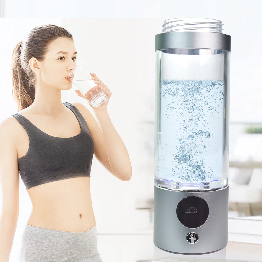 F2-2 High concentration hydrogen rich water cup for health improvement maintenance and beauty portable hydrogen water bottle
