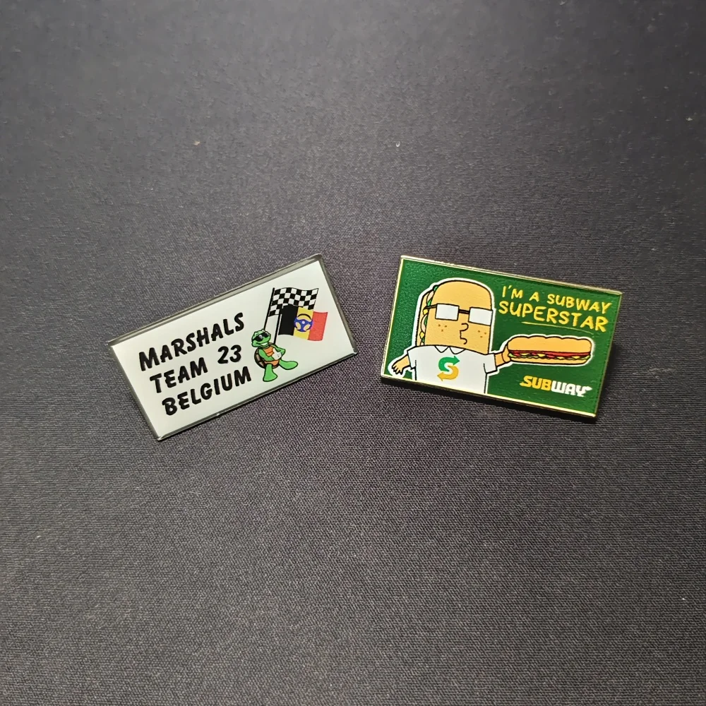 Custom America National Football Sport Team Badge Pins Enamel Metal Lapel Pin Baseball Hat Polished Pins