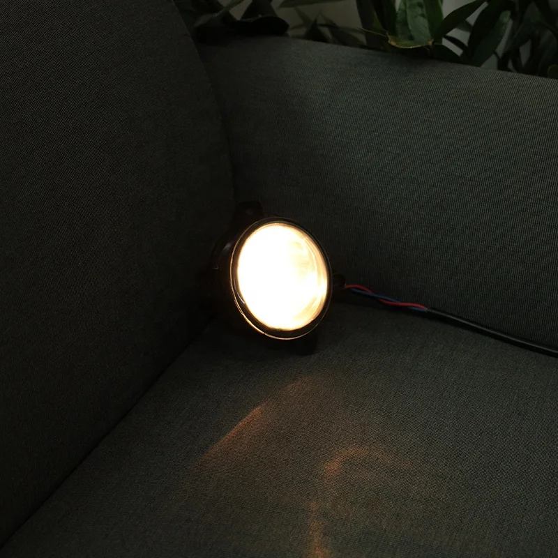 TAOCHIS 3.0 inches 50w halogen fog lights retrofit tool fog lamp for Lada granta Kalina 2 Largus 2190-3743010 8450000307