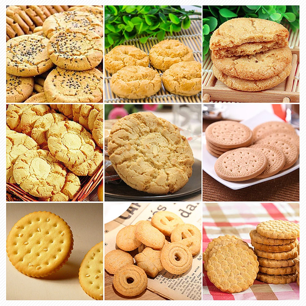 Damatic Automatic biscuits cookies making machine small sandwich biscuit moulding processing production line