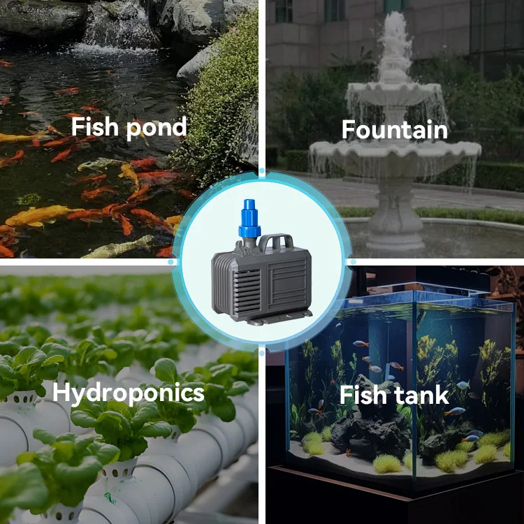Multifunction  Low Energy Consumption Mini Quiet Aquarium Water  Pump