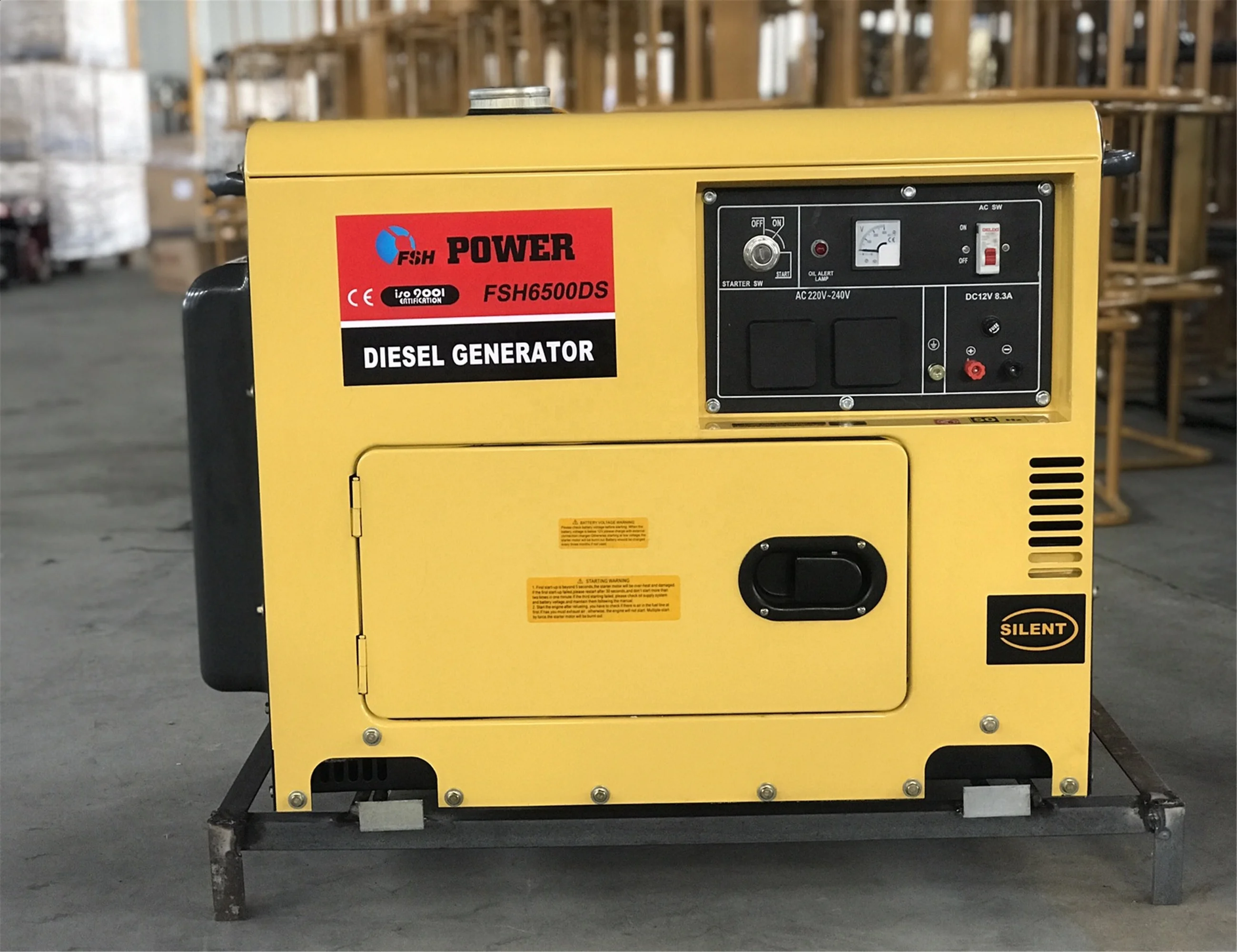 6500ds super silent diesel generator 5kva