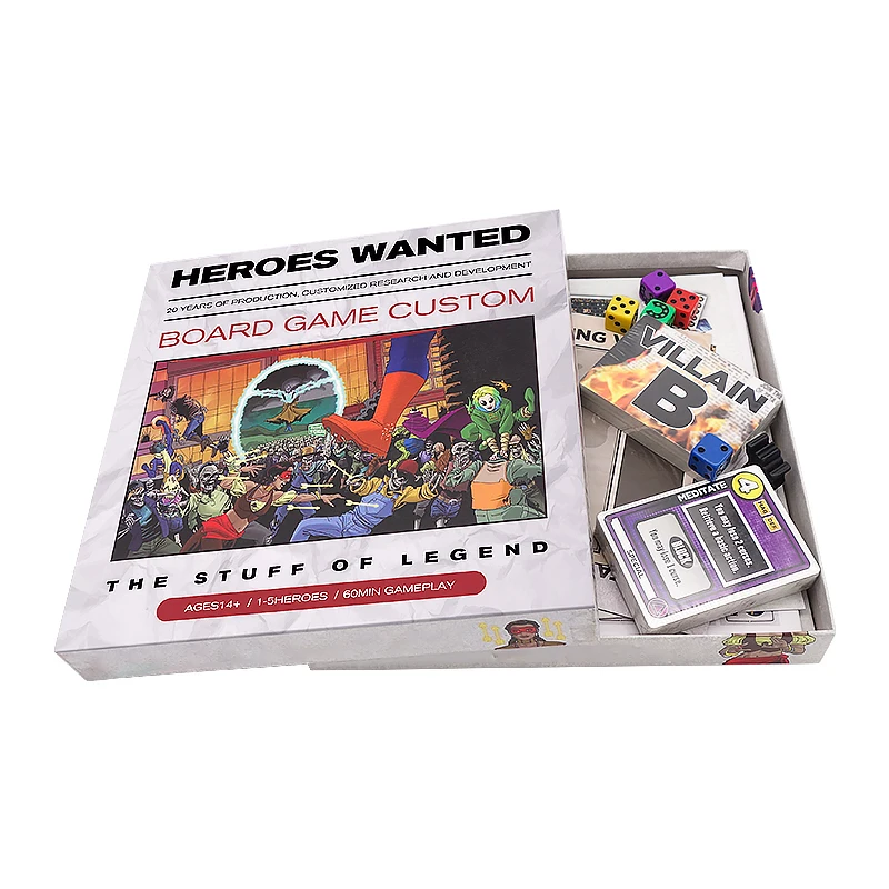 Adults Play Fun Wholesale Custom Printing Board Game And Cards Manufacturers