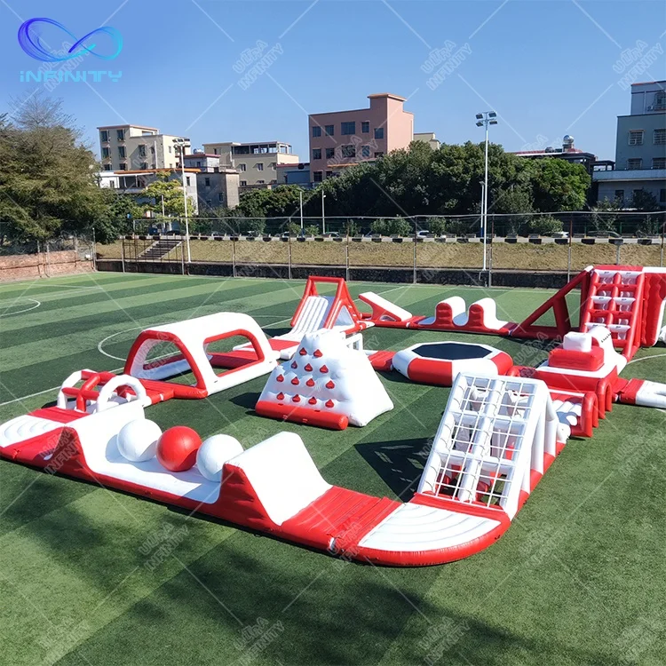 Big Water Amusement Park Games Inflatable Aqua Water Park Sports Obstacle Floating Water Park Inflatable Equipment Commercial
