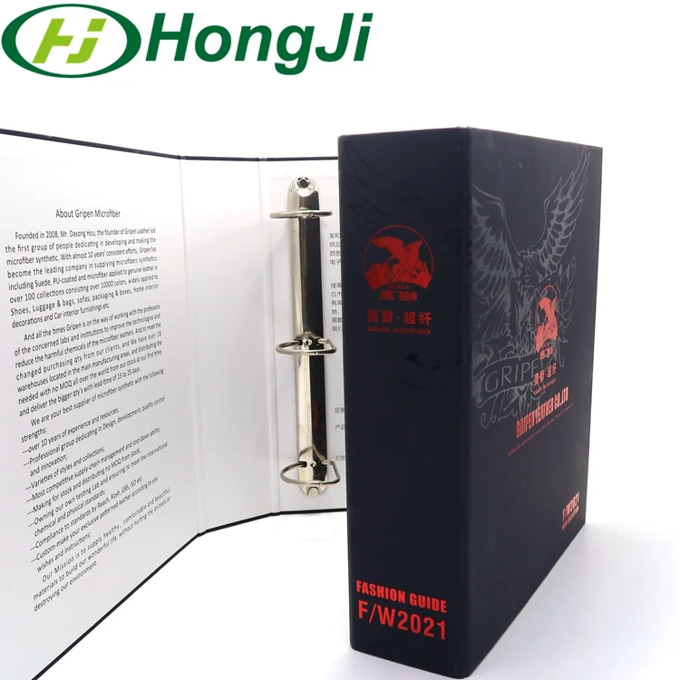 Высококачественная папка для деловых документов с картонной обложкой 3 или 4